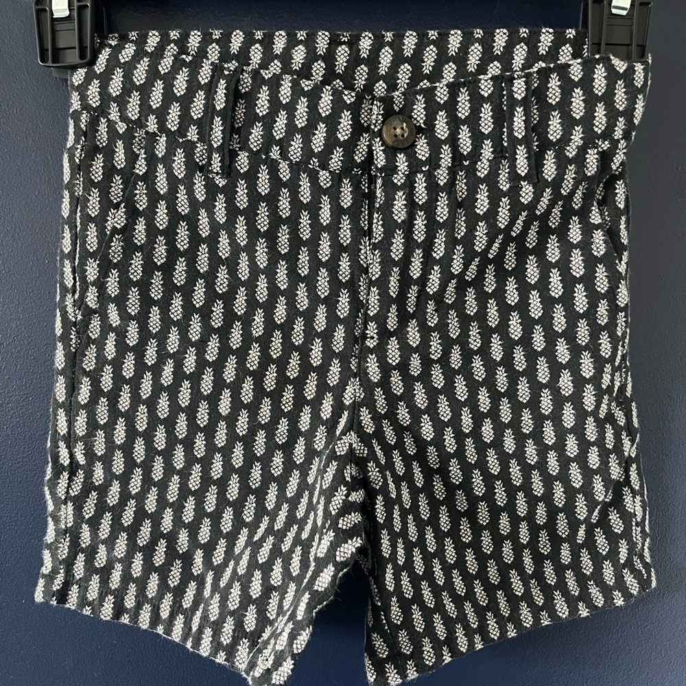 Janie & Jack Pineapple Shorts Size 4